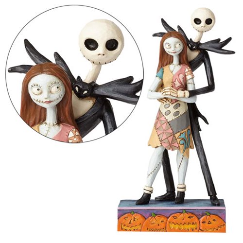 Disney Traditions NBX Jack and Sally Fated Romance Statue