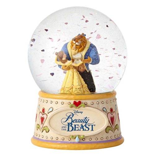 Disney Traditions Beauty and the Beast Water Globe