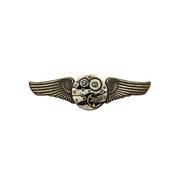 Steampunk Antique Gear Wings Pin