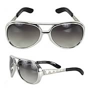 Elvis Presley Basic Silver Sunglasses