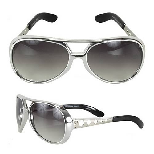 Elvis Presley Basic Silver Sunglasses
