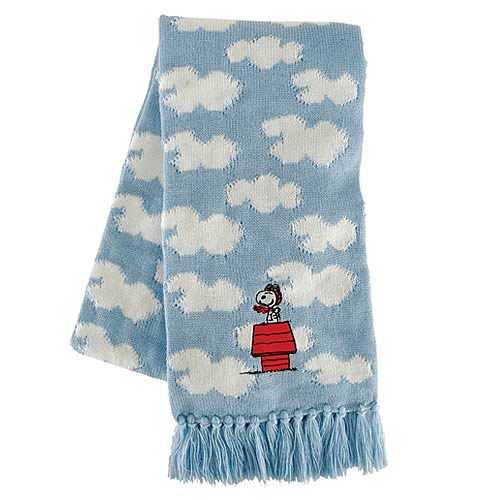 Peanuts Snoopy Flying Ace Scarf