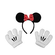 Disney Minnie Mouse Ears and Gloves Set