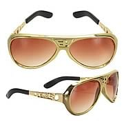 Elvis Presley Classic Gold Sunglasses