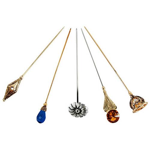Alice in Wonderland Mad Hatter Hat Pin Set
