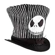 Nightmare Before Christmas Jack Skellington Top Hat