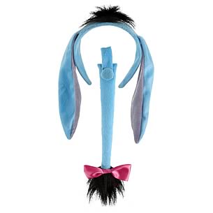 Winnie the Pooh Eeyore Ears and Tail Set