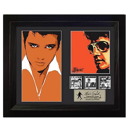 Elvis Presley Joe Petruccio Artwork Film Cell