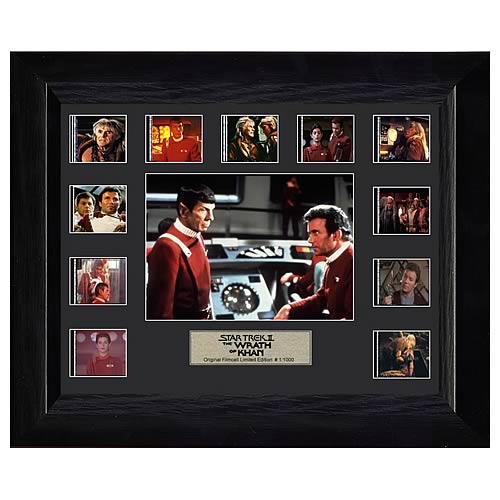 Star Trek II: The Wrath of Khan Mini Montage Film Cell