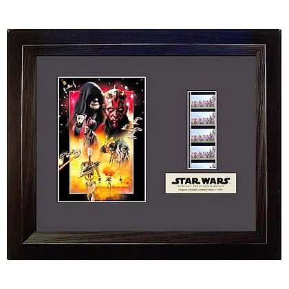 Star Wars The Phantom Menace Film Cell