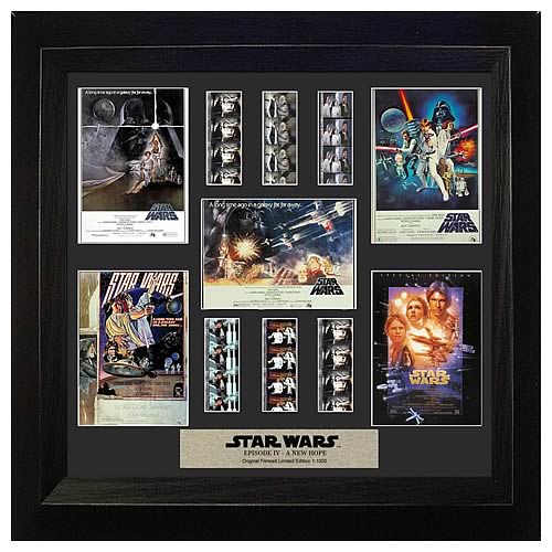 Star Wars A New Hope Montage Film Cell