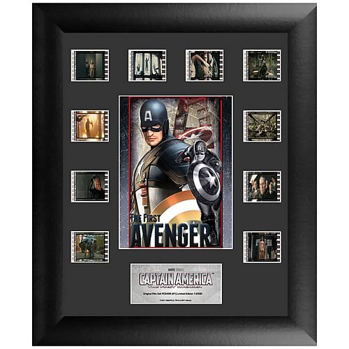 Captain America Movie Series 1 Mini Montage Film Cell