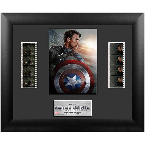 Captain America Movie Series 2 Double Film Cell