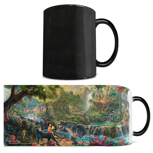 Disney Jungle Book Thomas Kinkade Studios Morphing Mug