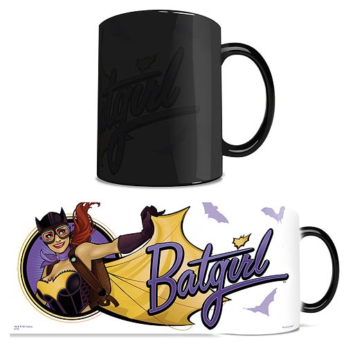 Batman Justice League Batgirl Bombshell Morphing Mug