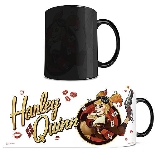 Batman Justice League Harley Quinn Bombshell Morphing Mug