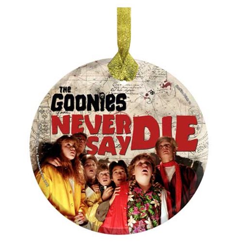 The Goonies Never Say Die StarFire Hanging Glass Print
