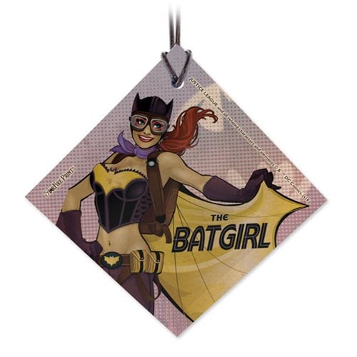 DC Bombshells Batgirl StarFire Prints Hanging Glass Ornament