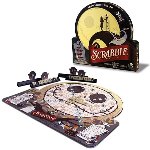 Nightmare Before Christmas Scrabble Game - Fundex - Nightmare Before ...