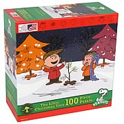 Peanuts The Little Christmas Tree 100-Piece Puzzle