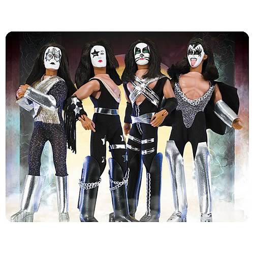 KISS Retro 8-Inch Action Figures Series 1 Set