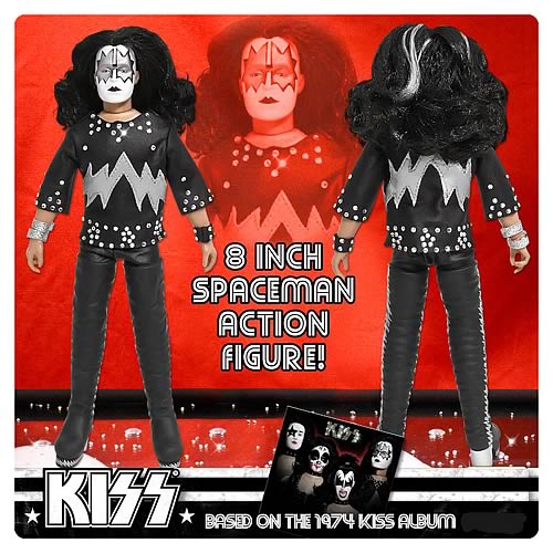 KISS 1st Album Series 2 8-Inch Spaceman Action Figure
