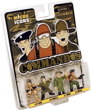 Micro Icons Commandos Series 1 Case