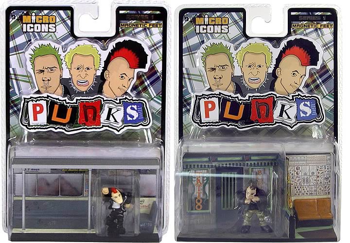 Micro Icons Punks Environments Series 1 Set
