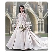 Kate Middleton Royal Wedding Vinyl Portrait Doll