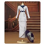 Titanic Blue and White Suit Outfit