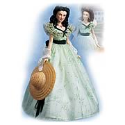 Gone with the Wind Scarlett Twelve Oaks Vinyl Doll