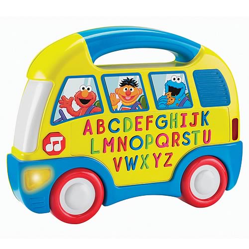 Sesame Street Elmo Alphabet Bus