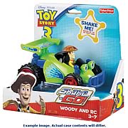 Disney Pixar Toy Story Shake and Go Vehicles Case