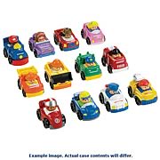 Little People Wheelies 4 Pack Case