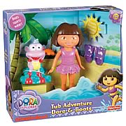 Dora the Explorer Tub Adventure Dora and Boots