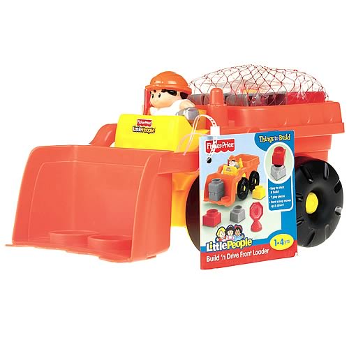 Little People Builders Small Vehicles Case