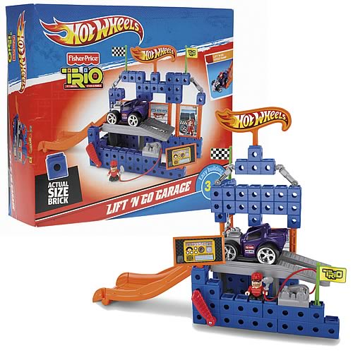 Trio Hot Wheels Speed Shop Garage Playset