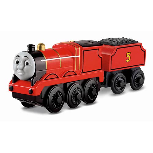 Thomas Wooden Railway Battery Powered James Engine Vehicle