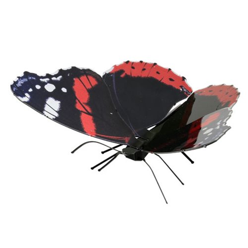 Red Admiral Butterfly Metal Earth Model Kit