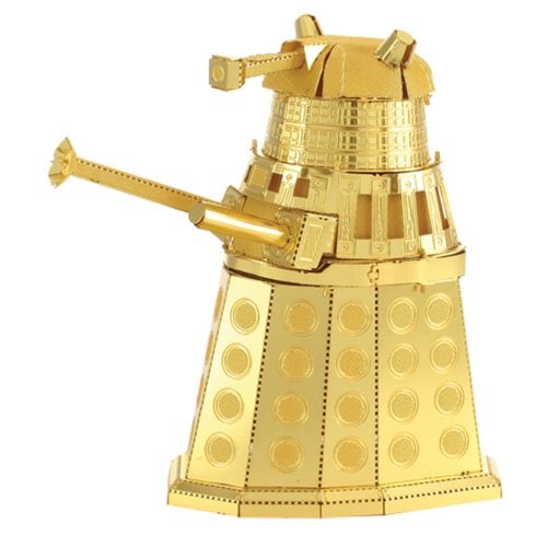 Doctor Who Gold Dalek Metal Earth Model Kit
