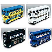 Beatles Die-cast Bus Famous Covers Case Picture