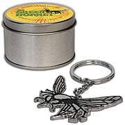 Green Hornet Logo Keychain with Tin