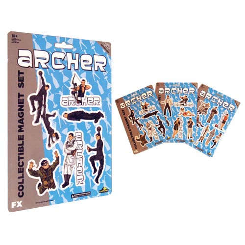 Archer Collectible Magnet Set