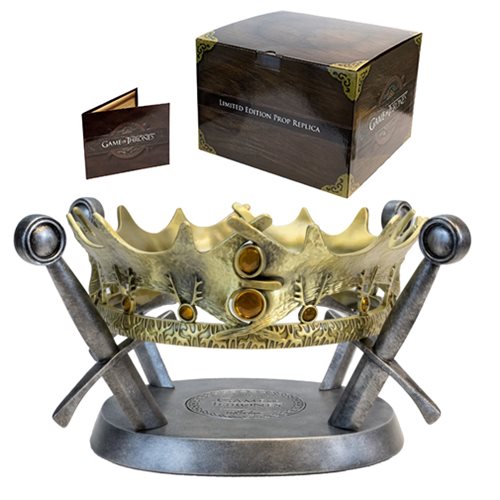 Game of Thrones King Robert Baratheon Crown Prop Replica
