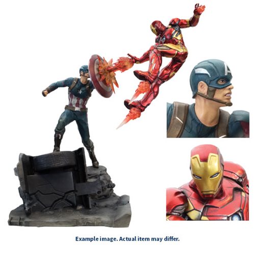 Captain America v. Iron Man Premium Motion Statue