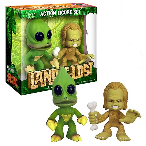 Land of the Lost Sleestak and Cha-Ka Funko Force Figures, Land of the Lost, Action Figures, Funko