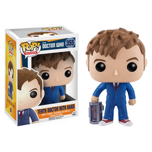 Doctor Who 10th Doctor with Hand Pop! Vinyl Figure