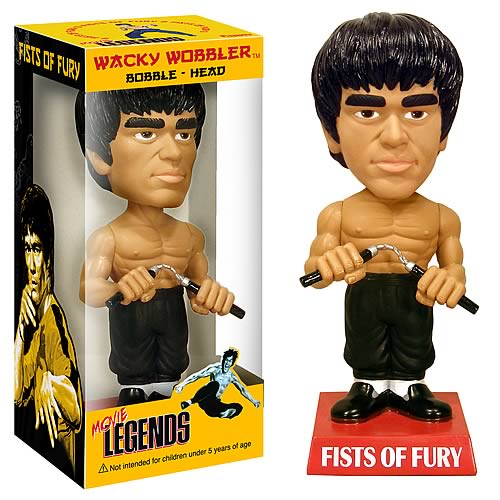Bruce Lee Fists of Fury Bobble Head, Bruce Lee, Bobble Heads, Funko