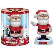 Rudolph the Red-Nosed Reindeer Santa Bobble Head