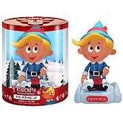 Rudolph the Red-Nosed Reindeer Hermey the Elf Bobble Head